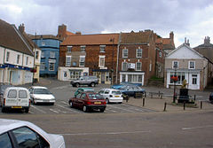 A picture of Caistor market place