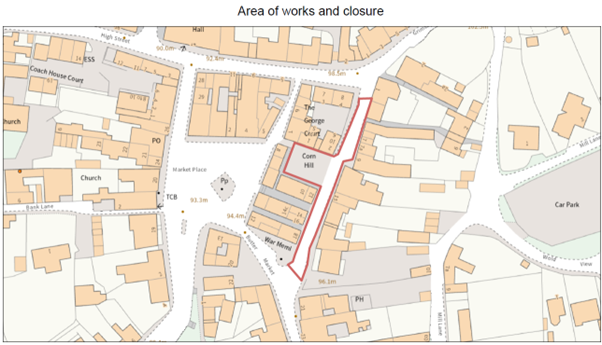 Cornhill resurfacing
